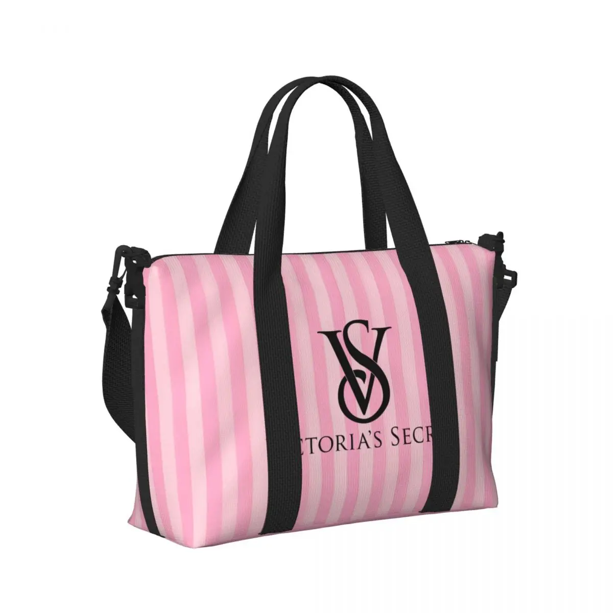 Hot-Sale-Victoria-Like-Secret-Style Large Capacity Travel Duffel Bag Tote Large Capacity Weekender Gym Sport Holdall