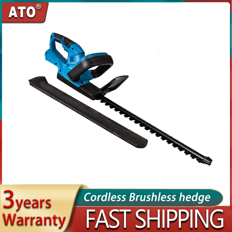 

ATO Cordless Hedge Trimmer Electric Household Trimmer Pruning Saw Hedge Trimmer For Garden For Makita 18V Battery