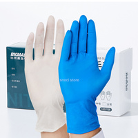 Lab gloves chemical nitrile gloves acid and alkali resistant rubber latex waterproof disposable 10/20/50/100Pcs