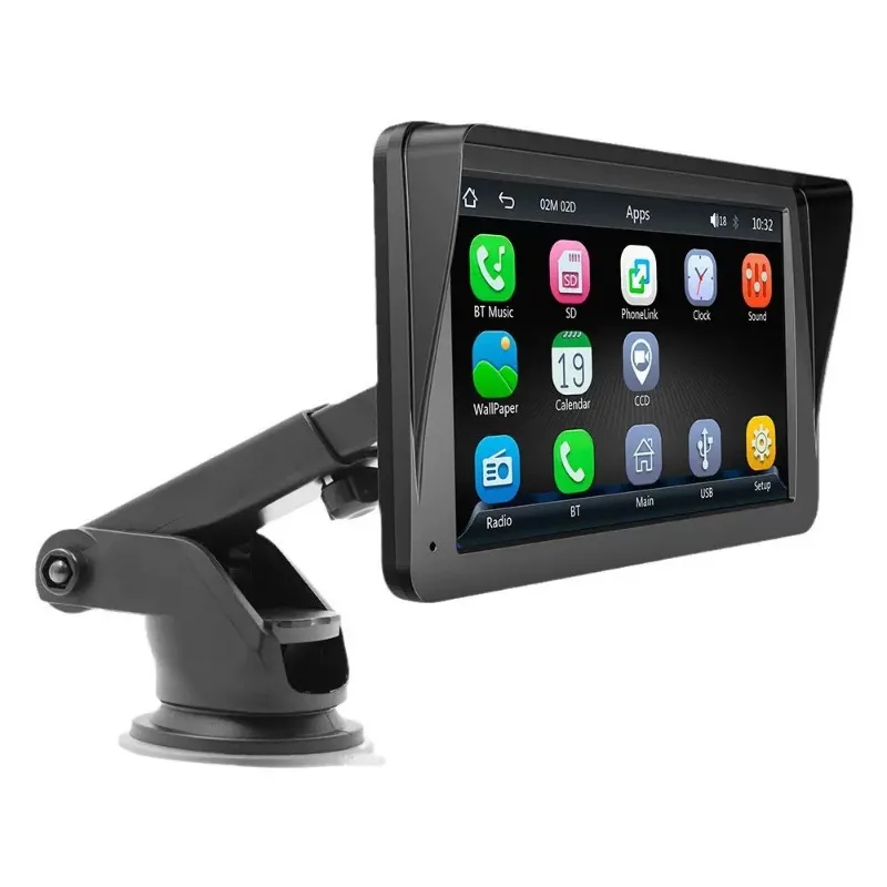 7-Inch CarPlay car intelligent MP5 navigator Apple screen driving recorder AHD