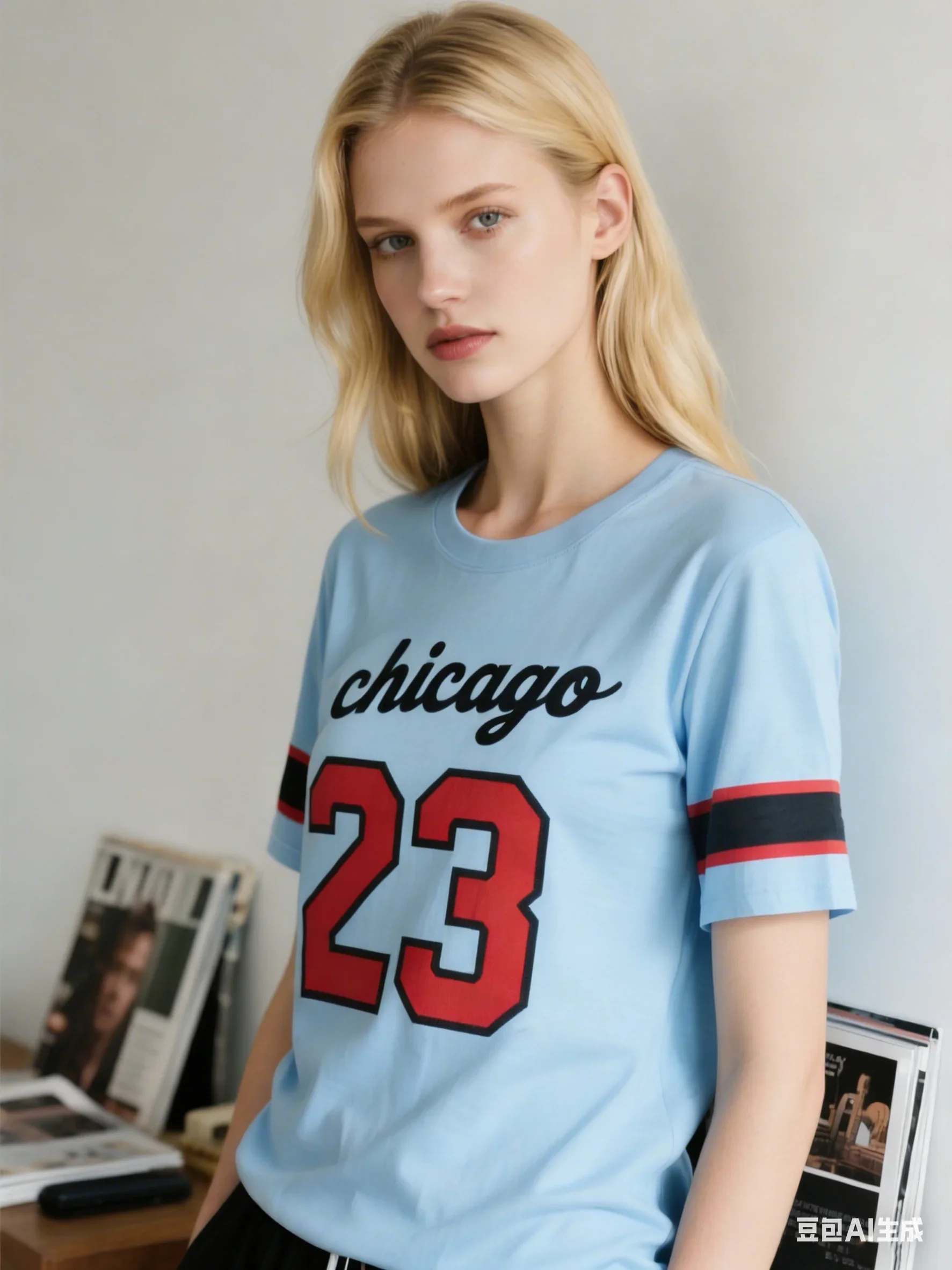 Women's Chicago Print Fashion Round Neck Short Sleeve Tops Tees Summer Graphic Loose Comfortable Plus Size Men's Sport T-Shirt