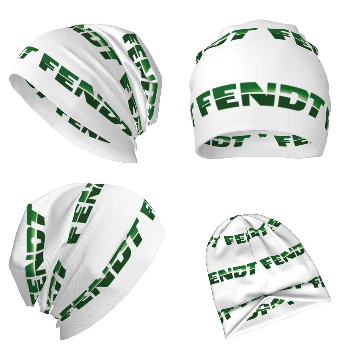 Fendt German Tractors Warm Knitted Cap Hip Hop Bonnet Hat Autumn Winter Outdoor Beanies Hats for Men Women Adult