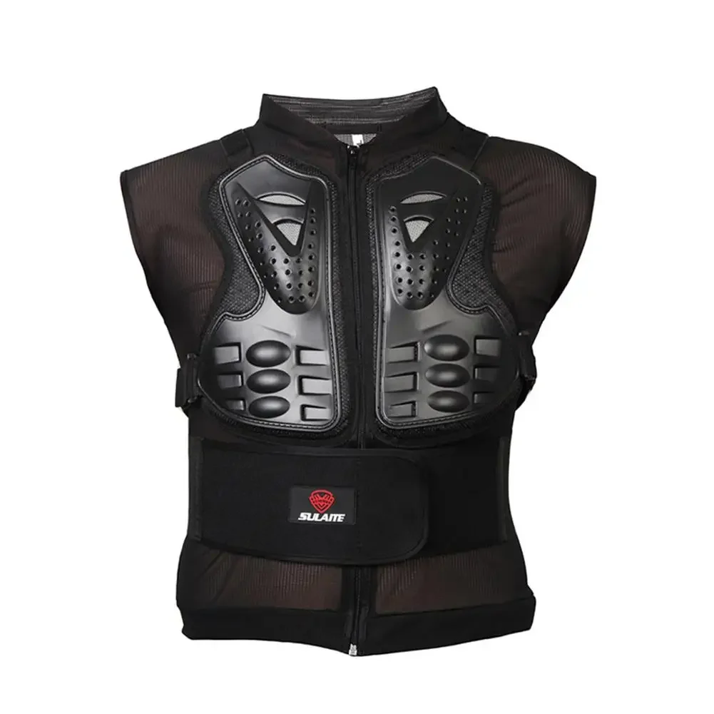 

Breathable Motorcycle Armor Motorcycle Jacket Riding Chest Protector Sleeveless Off-road Riding Armor Vest Jacket Back Guard