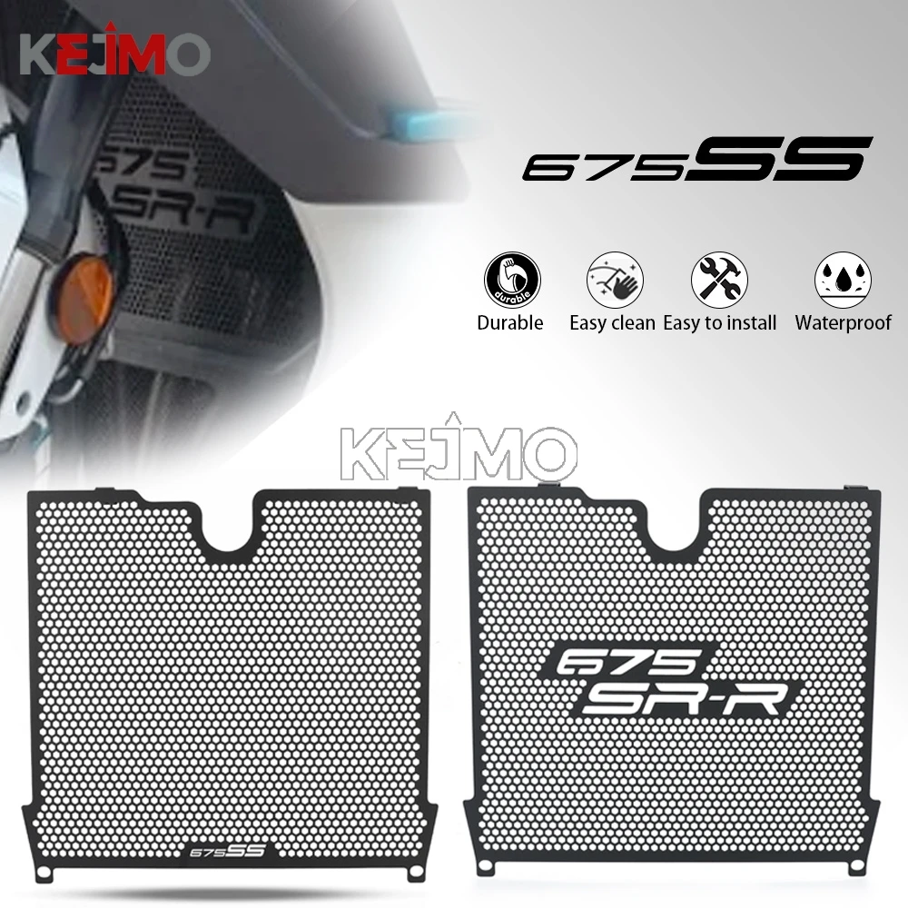 

2025 2026 FOR CFMOTO CF MOTO 675SR-R 675SS 2024 Motorcycle Accessories Radiator Grille Guard Protector Cover 675 SRR SS SR-R