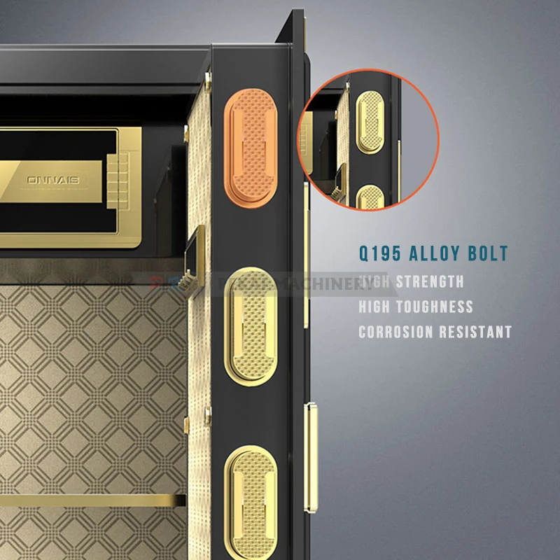 60cm Large Electronic Safe Household Commercial Use Anti-theft All steel Fingerprint Password Intelligent Safe Box