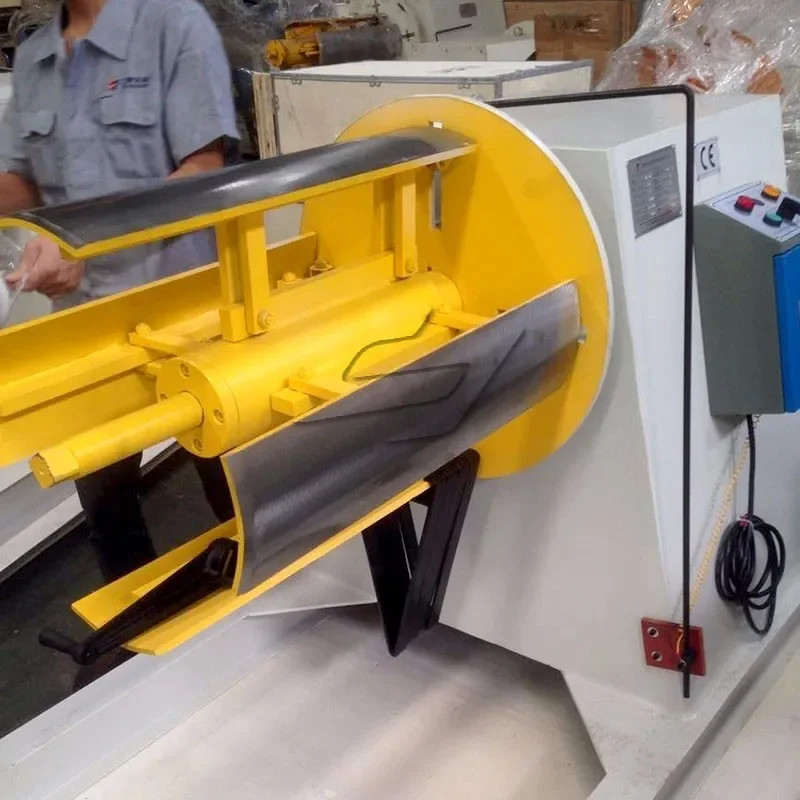 Automatic Hydraulic Decoiler for Punching Machine Metal & Metallurgy Machinery with Bearing Motor Gear Pump Engine