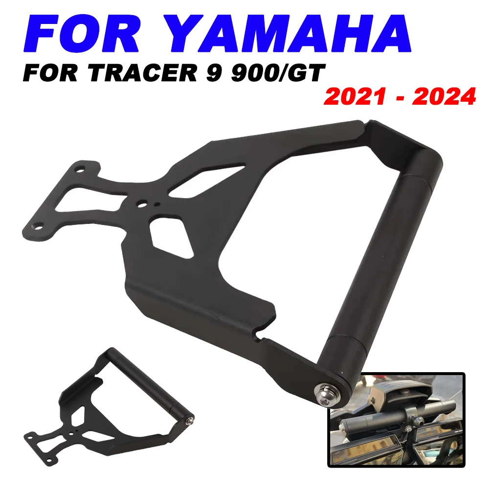 

Для Yamaha Tracer 9 900 GT 9GT 900GT Tracer9GT 2021-2024 2023, держатель для телефона, подставка для мотоцикла, GPS-навигатор, кронштейн