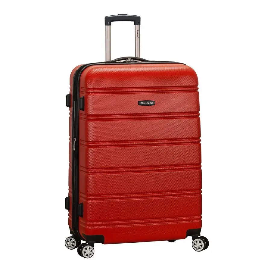 Bagagem de roda giratória expansível Hardside, vermelha, checkedLarge 28 polegadas F1603RED