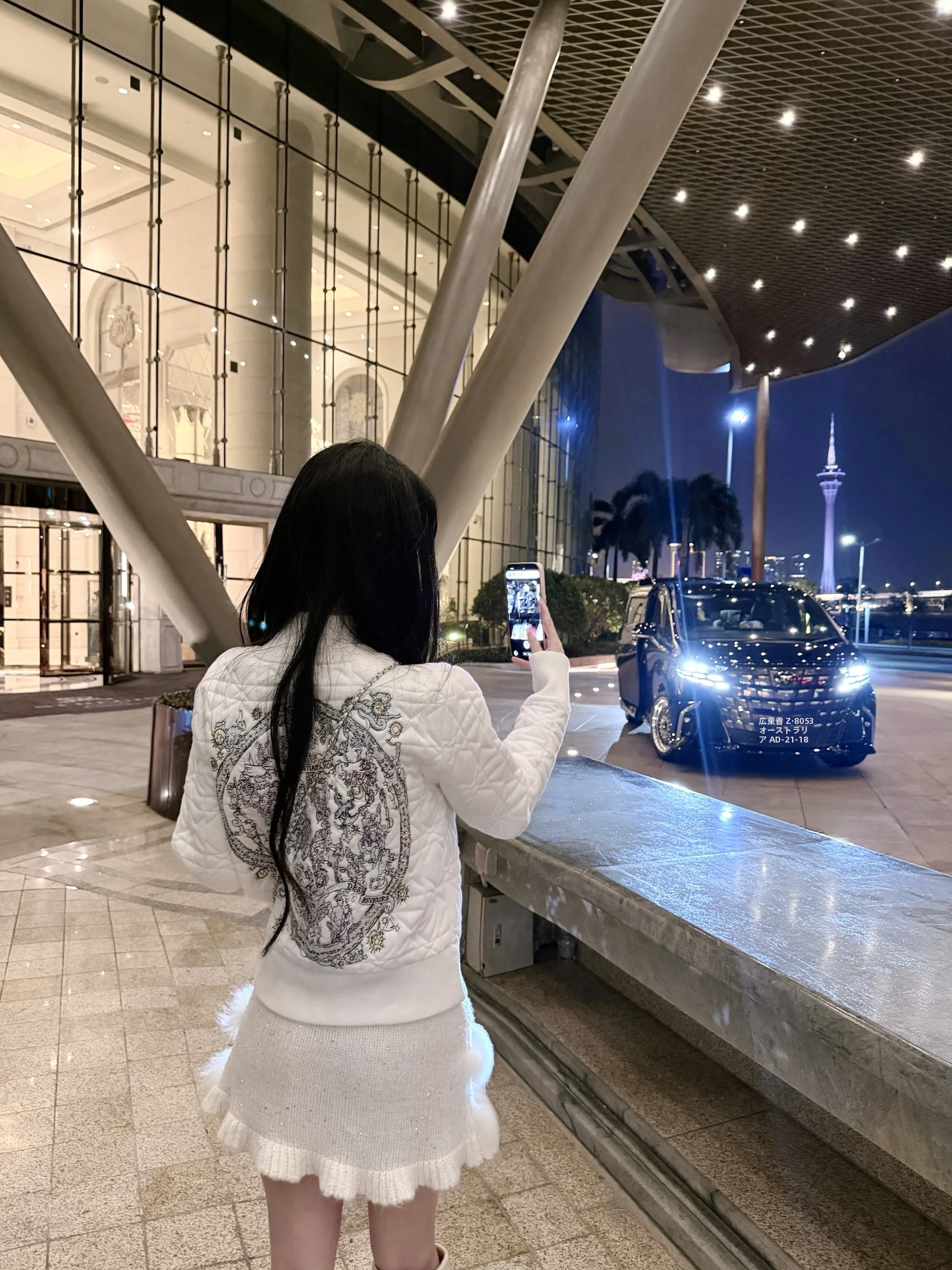 

Qiauuu Casual Long Sve Embroidery Women's Jaet Heavy Work Pattern Cotton Outerwear Versatile Leisure Coat