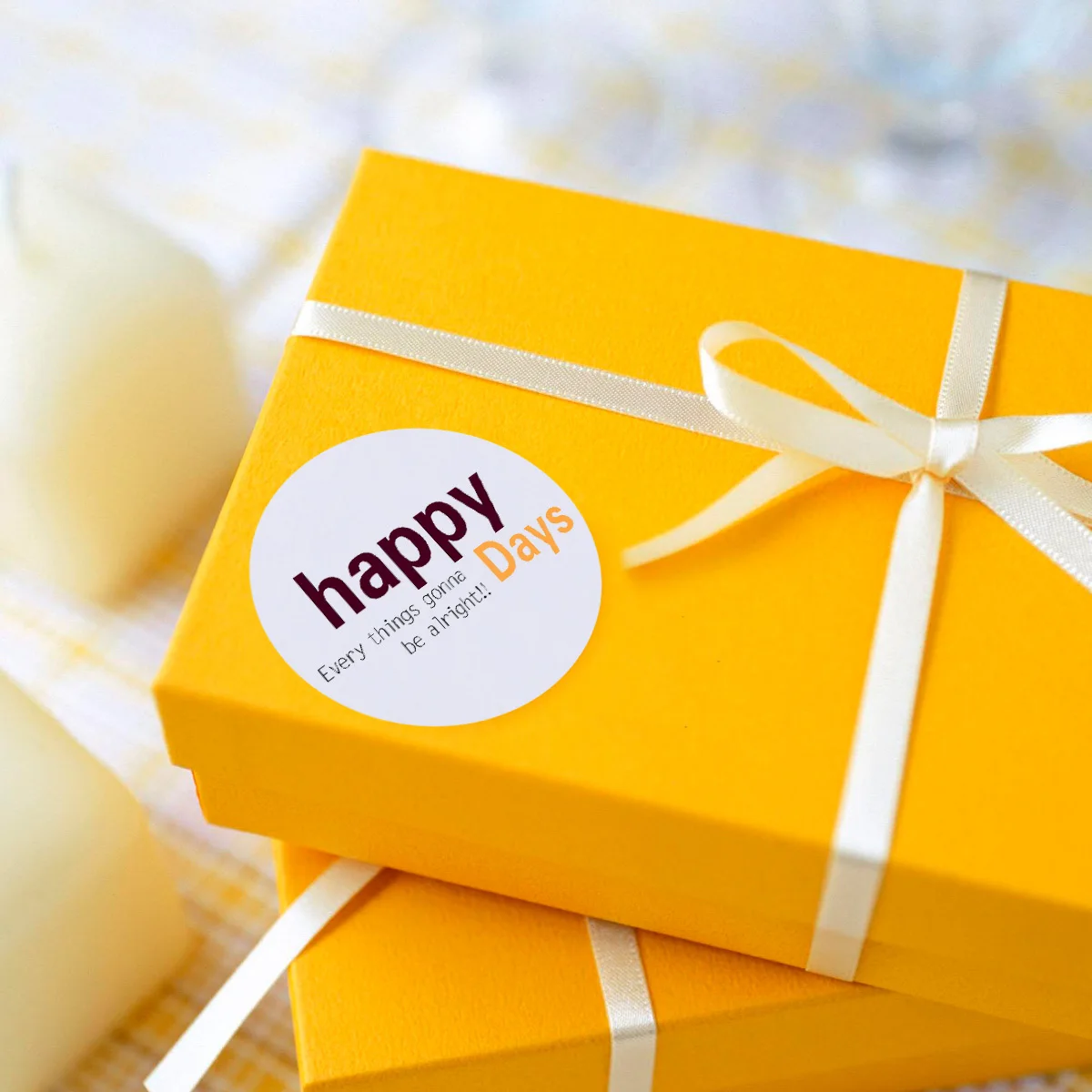 Round Self Adhesive Labels Sticky Paper Label For Organization Marking Home Office School Use Blank Stickers Adhesive