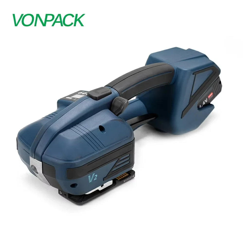 VONPACK V2 كرتون البليت أدوات الربط الكهربائية ملزمة بطارية ليثيوم قابلة للشحن بالطاقة آلة أوتوماتيكية الموتر