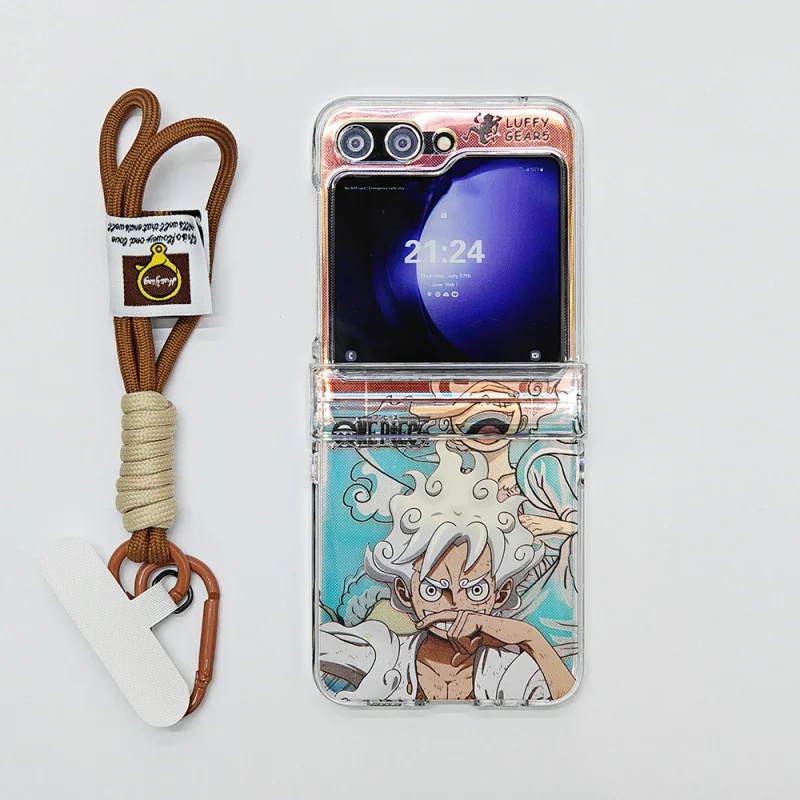 One Piece Luffy Fold Phone Case for Samsung Galaxy Z Flip 6 Z Fold