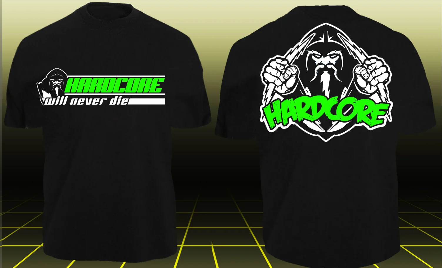Camiseta Gabber Wizzard HARDCORE ASSISTANT CORE 2 TECHNO GABBA SPEEDCORE