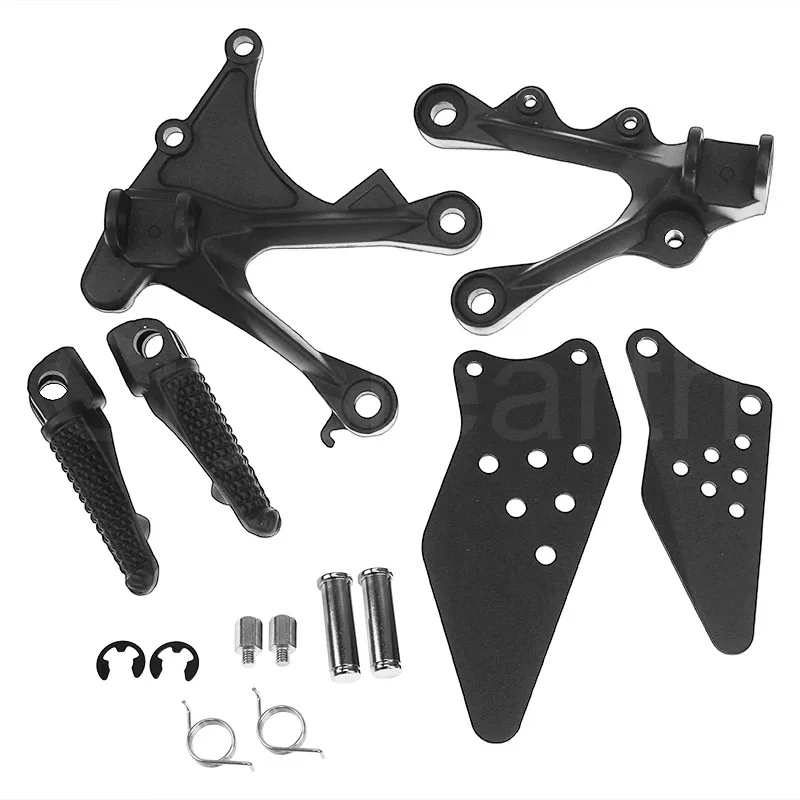 Motorcycle Front Footrests Rear Rest Pegs Footpegs Set For Kawasaki Ninja ZX6R ZX 6R ZX-6R 2005 2006 2007 2008, ZX-636 2005-2006