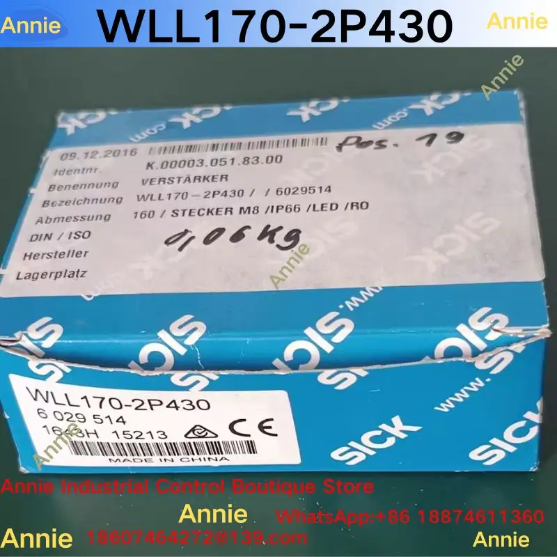 Fiber amplifier WLL170-2P430   6029514