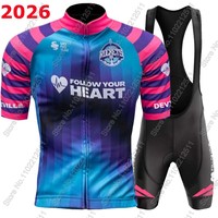 2026 Unibet Tietema Rockets Team Cycling Jersey Set Mens Clothing Road Bike Suit Mountain Bicycle Shirt Bib Shorts MTB Maillot