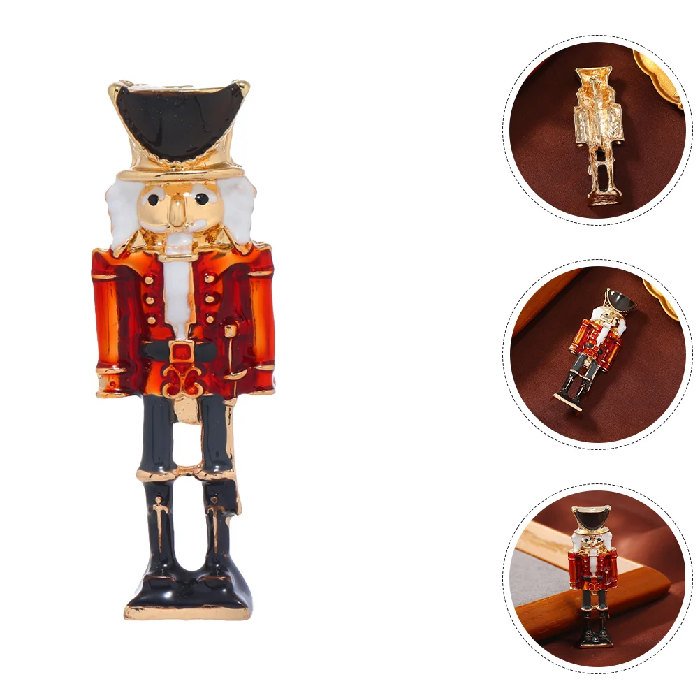 

Jewelry Nutcracker Brooch Soldier Pin European and American Shawl Cute Clothes Miss