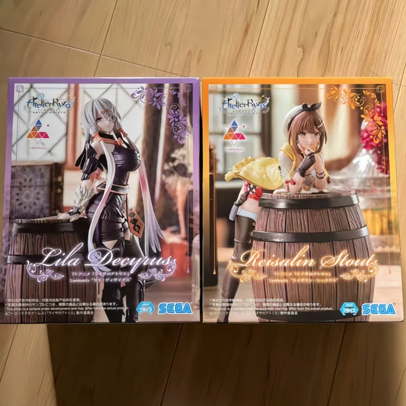 Em Estoque: Figura de Presente Original Sega Luminasta Atelier Ryza: Ever Darkness & The Secret Hideout Reisalin Stout/Lila Decyrus