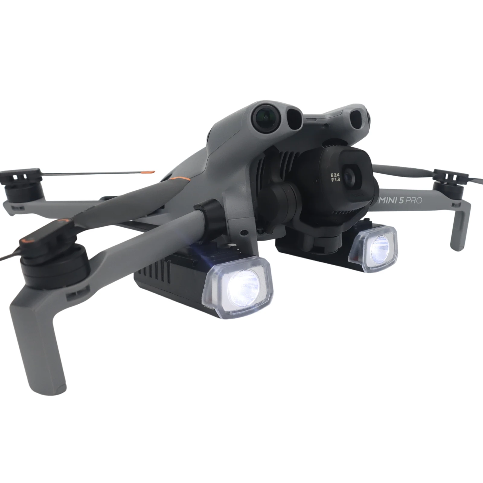 

High Brightness Rechargeable Searchlight for DJI MINI 5 Pro - Dual Light Night Flight Kit