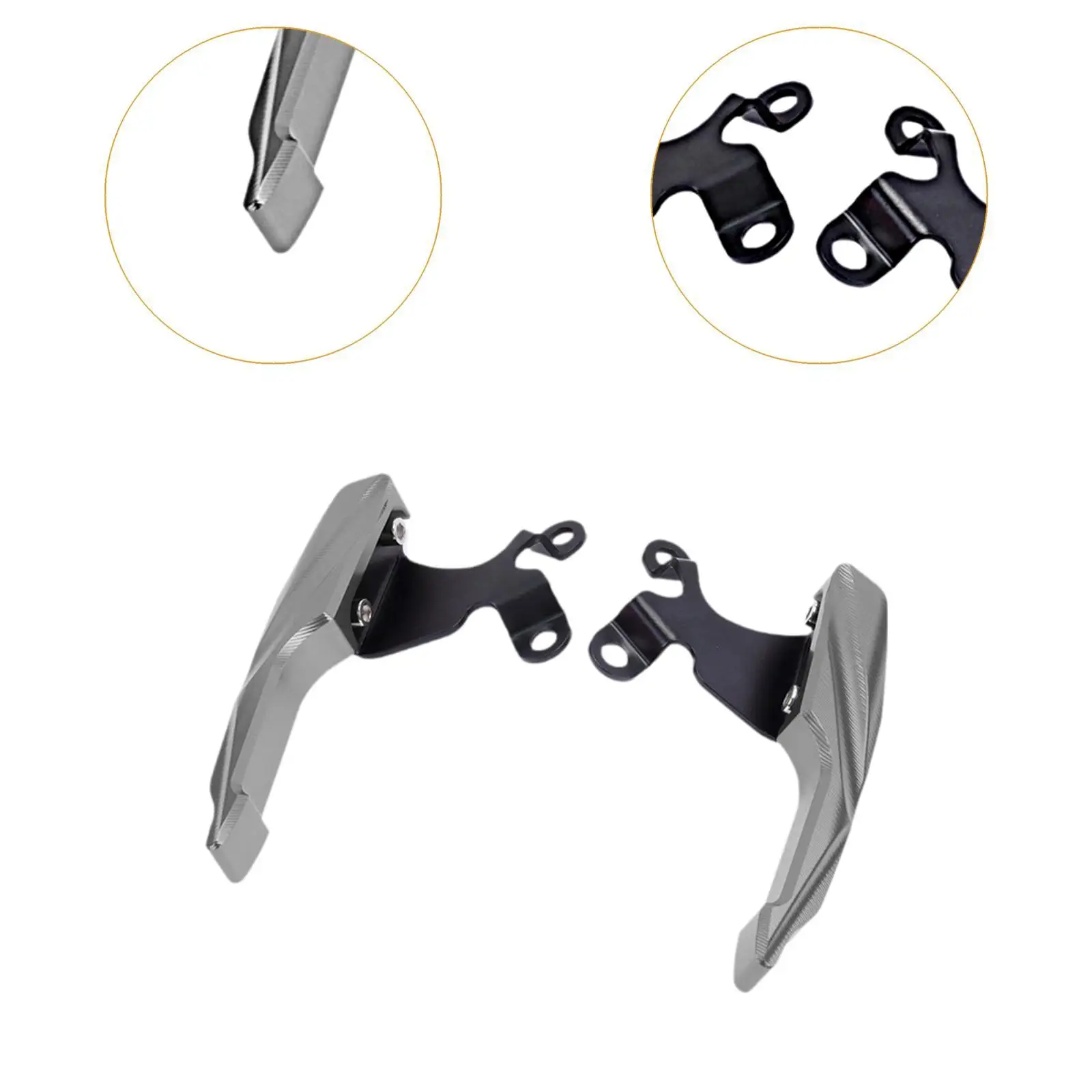 2 pièces de rénovation, accoudoir arrière pour Honda Cbf190 CB190R robuste