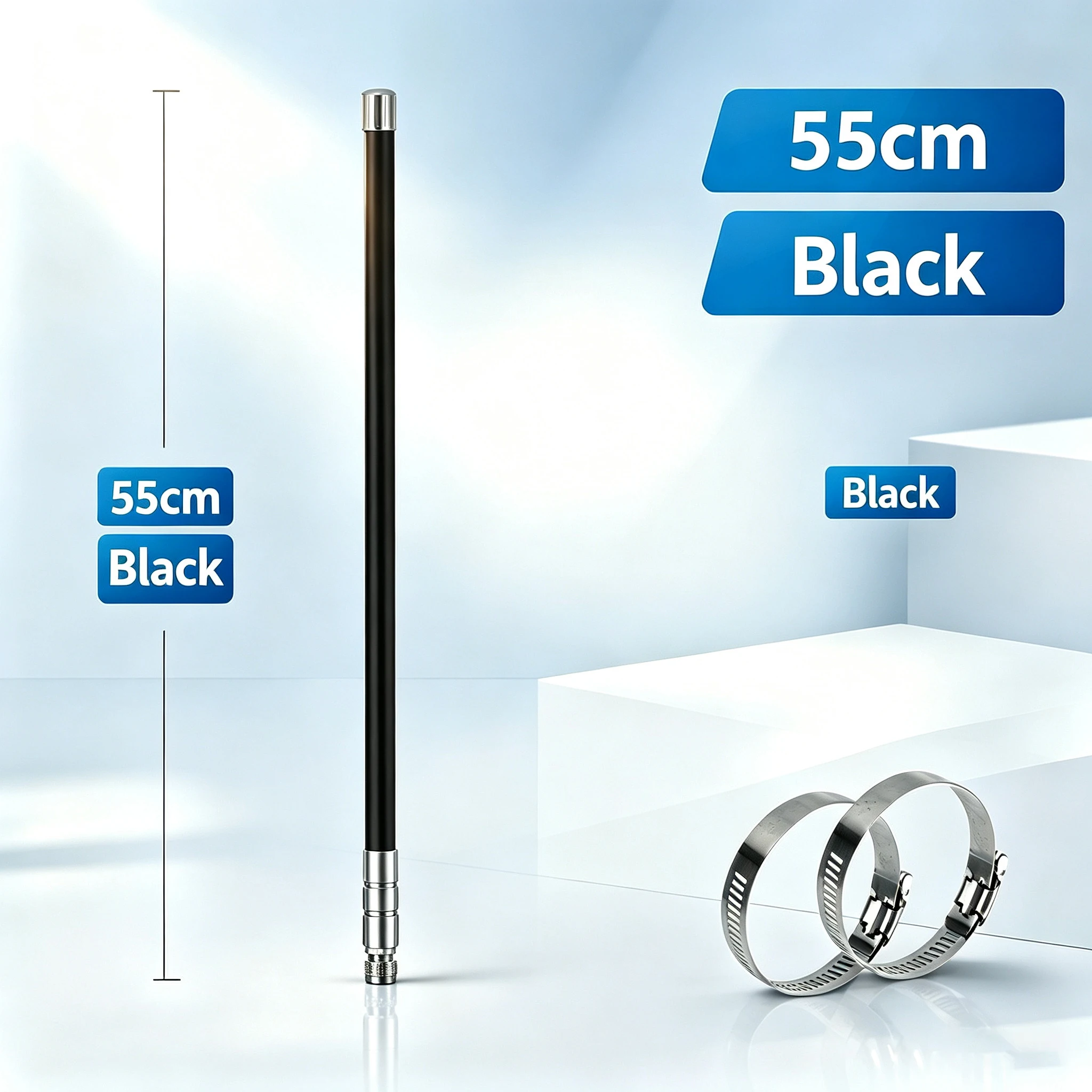 Antena zewnętrzna z włókna szklanego LoRa 868MHz 915MHz, złącze N-Male, antena o wysokim zysku, do Meshtastic, Helium Hotspot, bramki IoT. — zdjęcie produktu 3