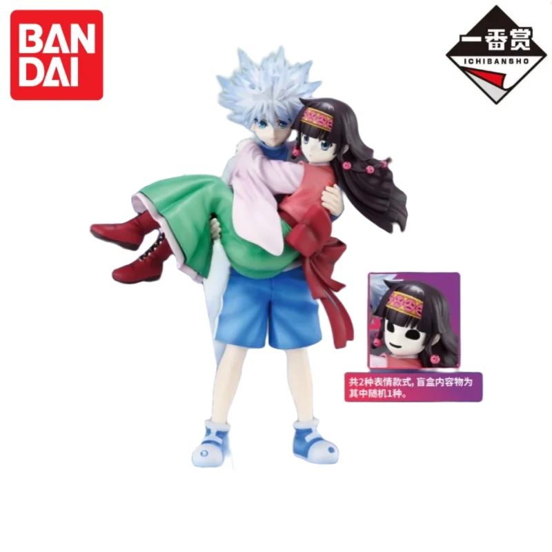 In Stock Original Bandai Ichiban Kuji Hunter Hunter Illumi Zoldyck Killua Zoldyck Nanika Hisoka Morow Ging Freecss Model Gifts view 2