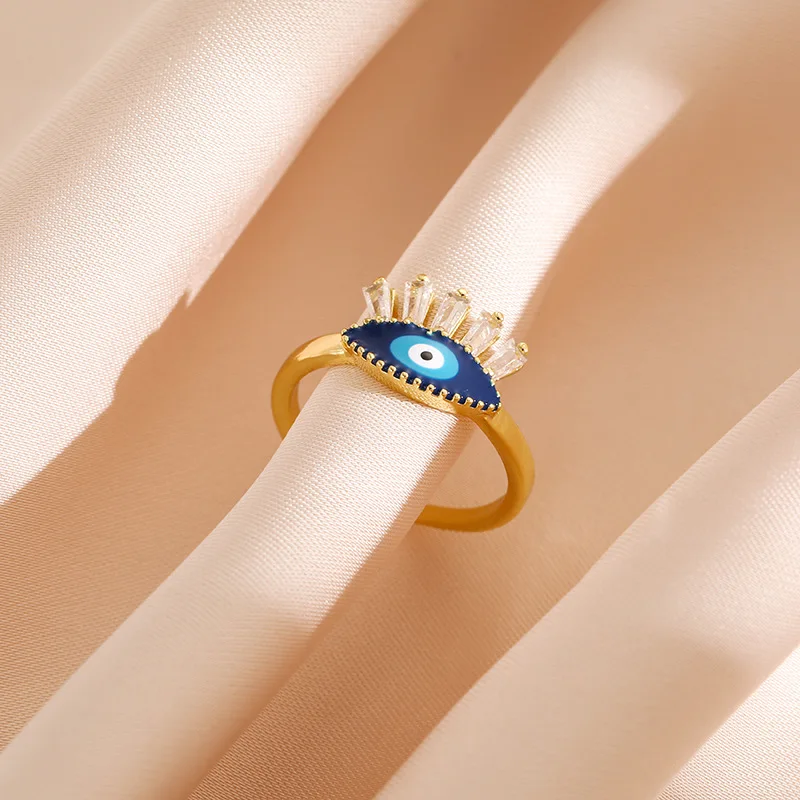 

Pop accessory hip-hop creative personality ring with adjustable opening