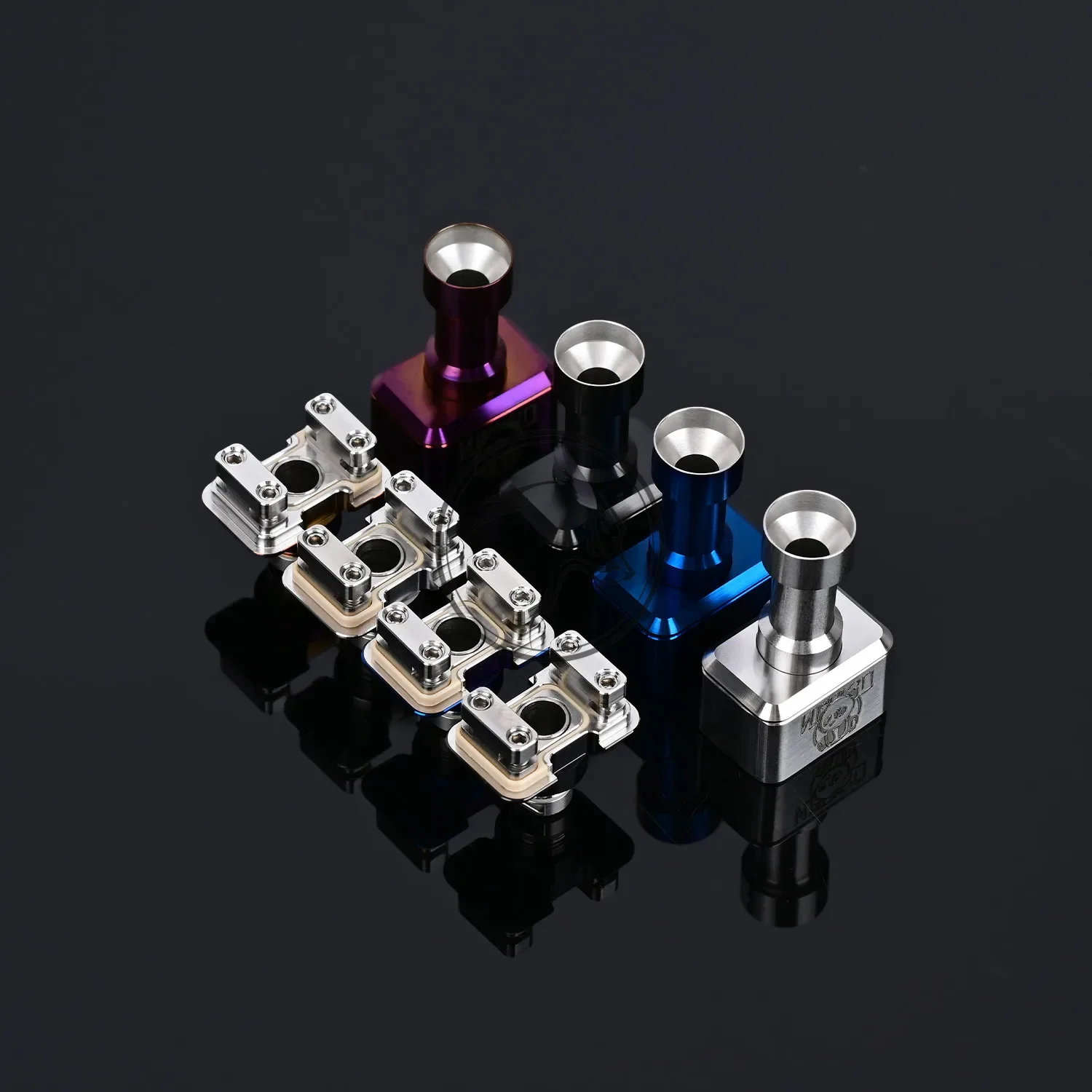 Wolfcoolvape RBA Bridge Wick d Reviv D Style Boro BB Billet Vape Mod 1.0-4.5mm AFC Pins replacement coil - gallery image 5