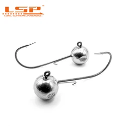 LSP Jig Head Fishing Hook 1.8g 2.7g 3.5g 5.3g 7g 10.5g Barbed Fishhook Fishing Tackle Accessories Kit Pesca