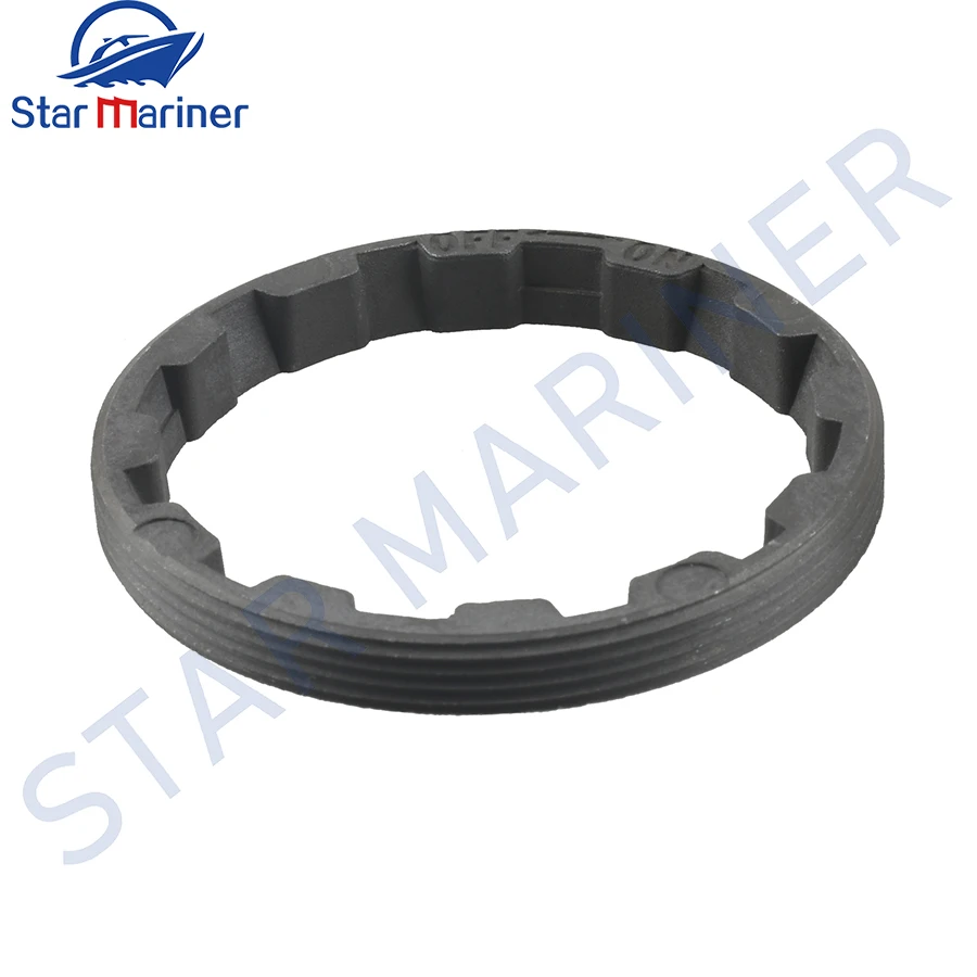 664-45384-00 Lock Ring Nut Ecrou 664-45384 For Yamaha Outboard Motor Lower Casing 2 Stroke C25 C30 30HP 25HP 20HP 30 25 M E