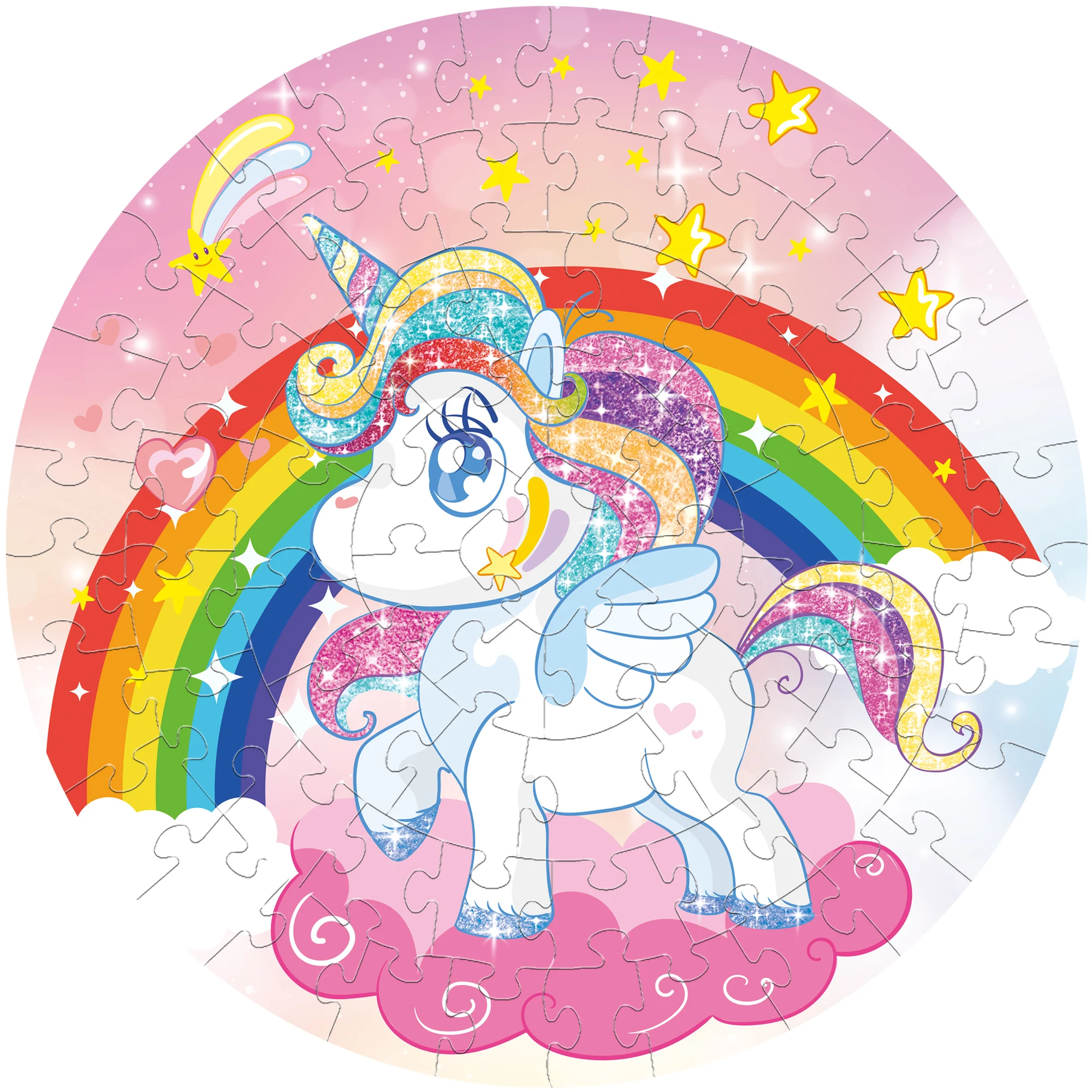 新しい子供 70 ピースクリエイティブフロアパズル早期教育学習玩具 3 歳以上子供男の子女の子