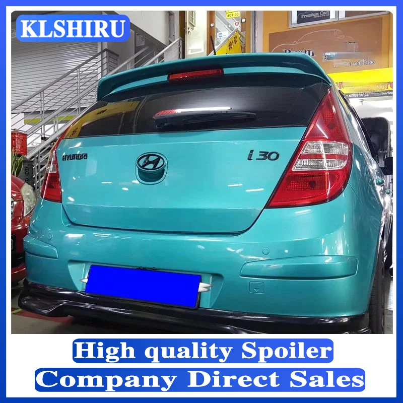 For Hyundai i30 2009 2010 2011 2012 2013 2014 2015 High Quality ABS Material Car Tail Wing Unpainted Primer Color Rear Spoiler