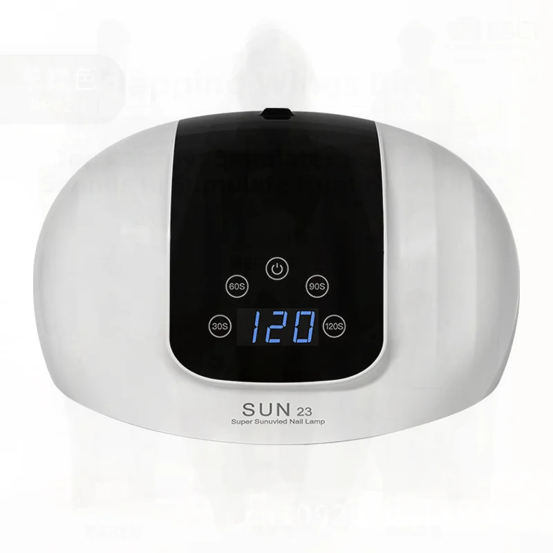 

High-Power Nail Art LED Baking Light Touch Screen Phototherapy Machine 10s Quick-Drying White Nail Light for Hand And Nail Art