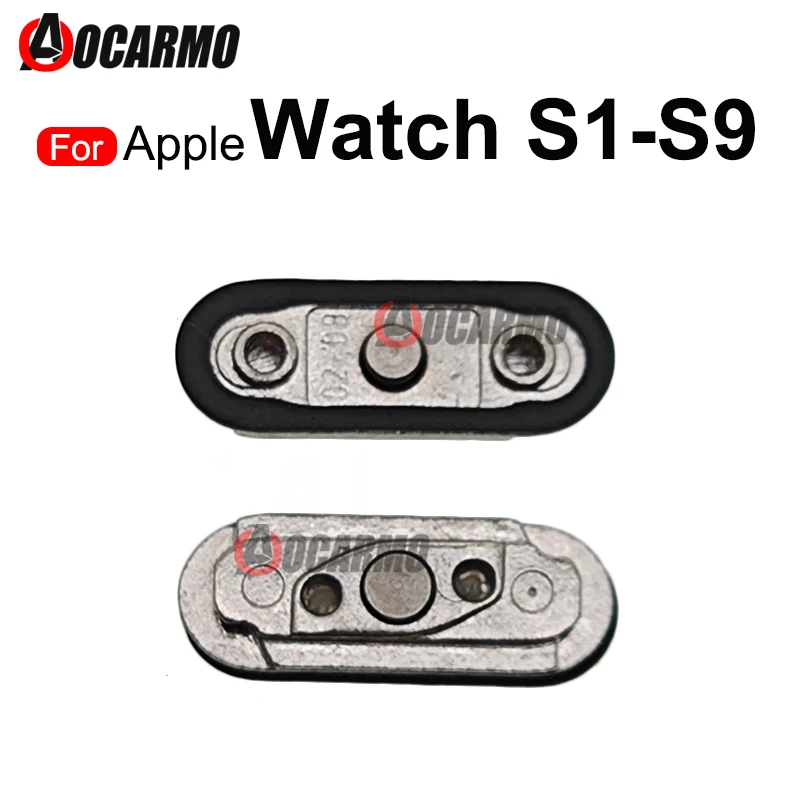 2Pcs Top Button Power Key Repair Parts For Apple Watch Series 4 3 2 1 5 6 7 8 9 S3 S8 S9 Series4 Series7
