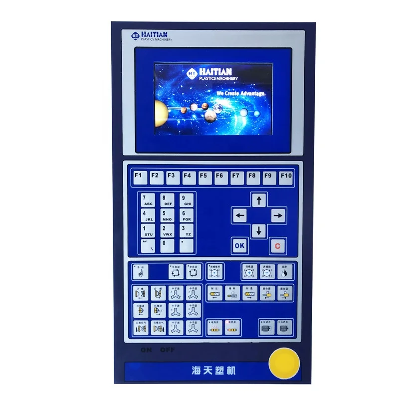 AK668  control system + HMI- Q7 panel  ,   TECHMATION Brand full set PLC  for  molding machine