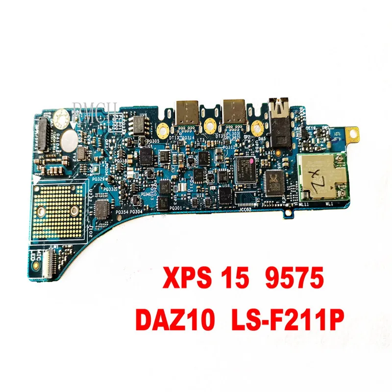 LS-F211P Original para DELL XPX 15 9575, placa USB, placa de Audio XPS 15 9575, DAZ10 probado, buen envío gratis