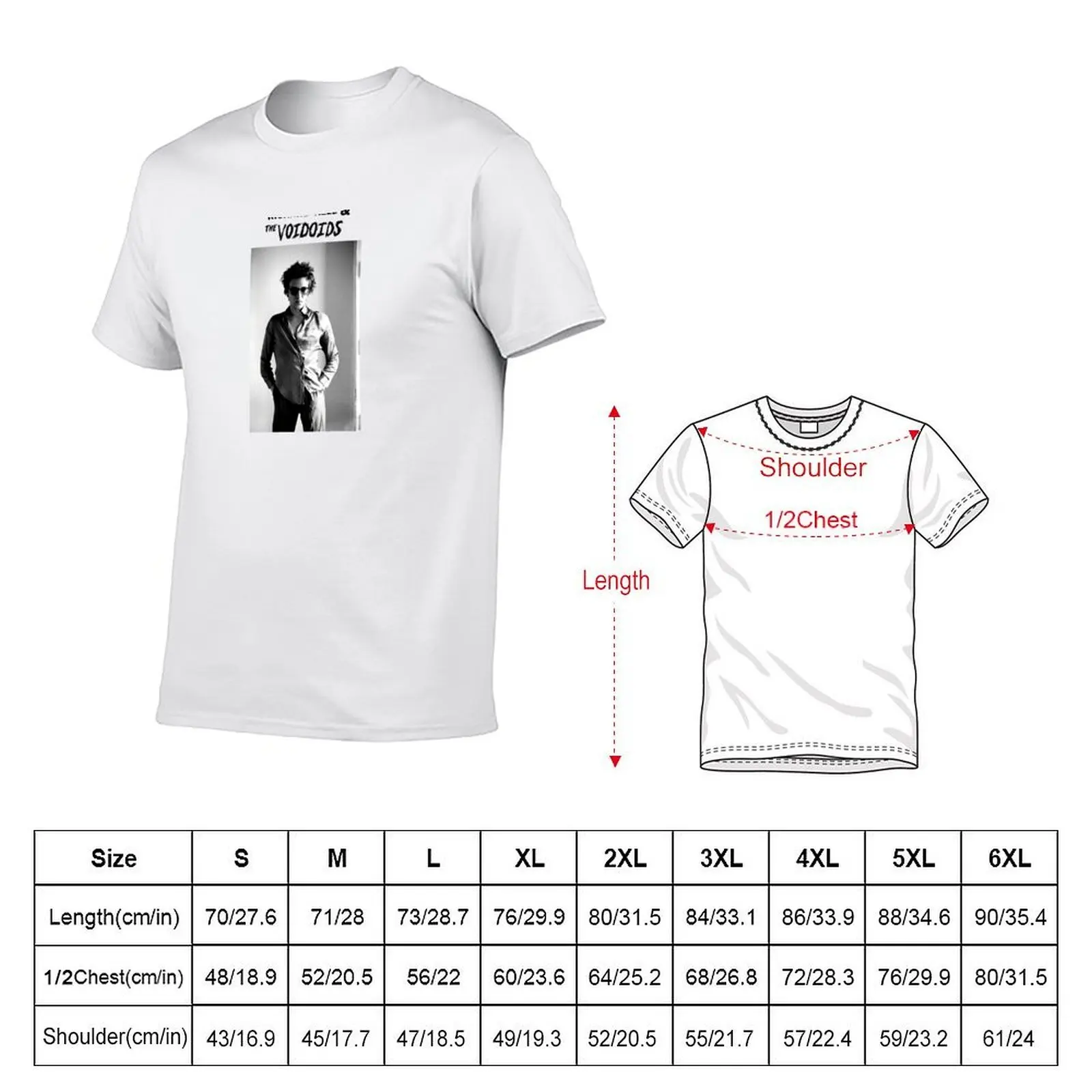 Richard Hell Band Tee T-Shirt plus size clothes Luxury t shirt men
