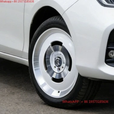 For Pengqi Monoblock Aluminium Alloy Forged Car Wheels Gloss White Custom Cap 4x100 PCD 54.1mm New Multi Spoke for Vios 3