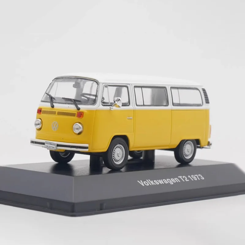 

IXO 1:43 Scale Alloy T2 1973 Van Car Model Diecast Finished Product Simulation Toy Collection Gift Static Model Display