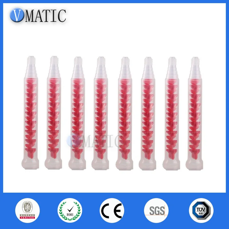 

Free Shipping Plastic Adhesive Application Effective Static Mixer RS12-16 Mixing Nozzles For Glue Dispensing