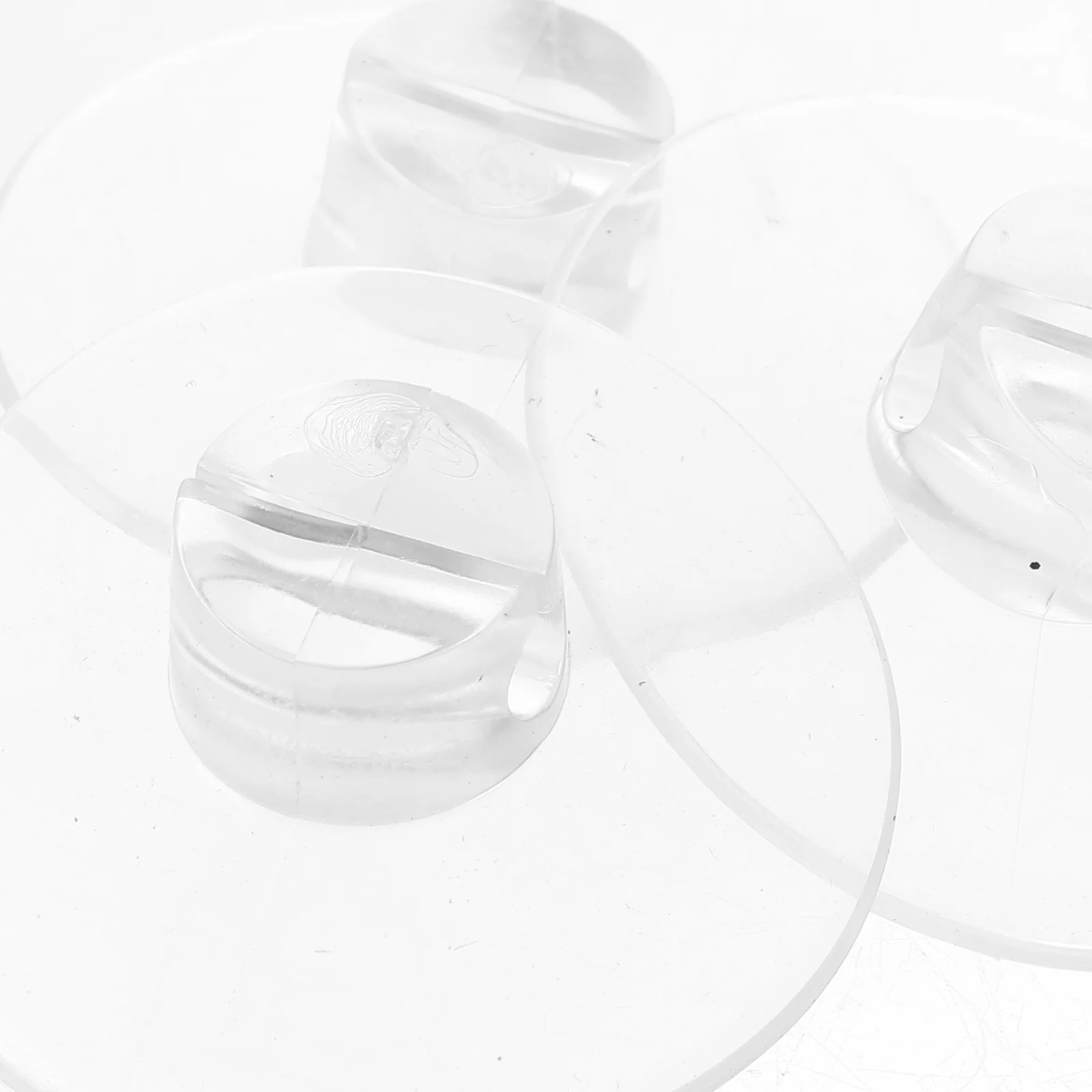 

12Pcs Suction Cup Cable Clips Multipurpose Transparent Holders for Cord Wire String Light Organizer on Glass Tile