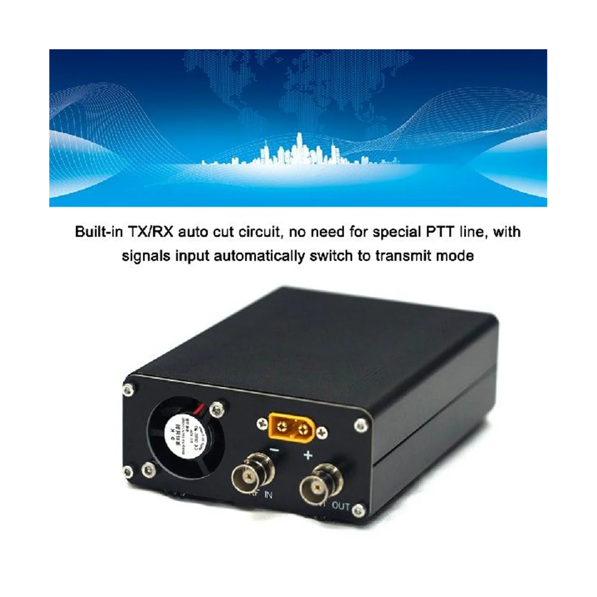 OGS-50W wzmacniacz mocy 50W HF dla USDX FT-817 ICOM IC-703 IC-705 electraft KX3 QRP FT-818 G90 G90S G1M X5105 AMP