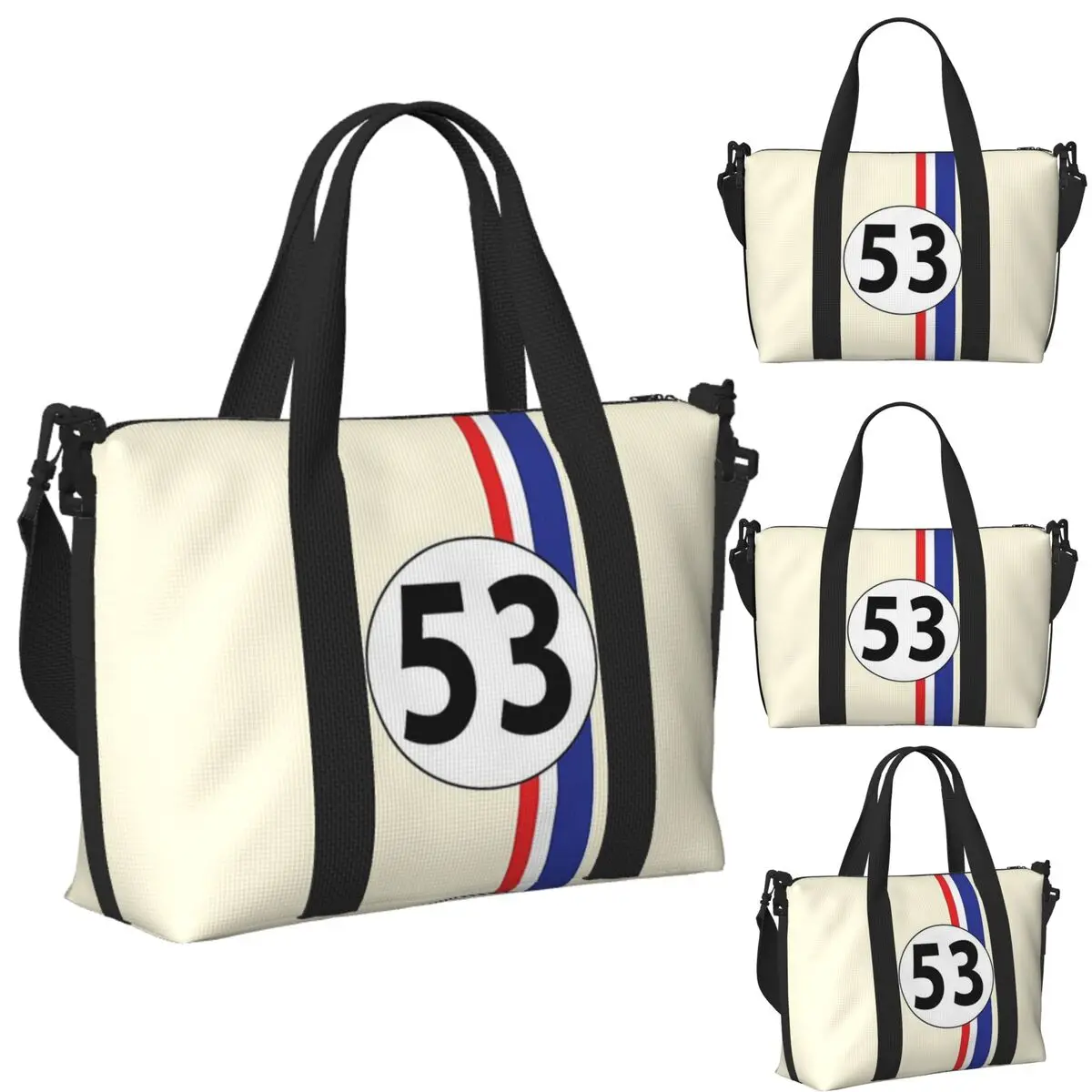 

Пляжная дорожная сумка Herbie, номер 53, большая вместительная сумка для спортзала, йоги, женская дорожная сумка для покупок