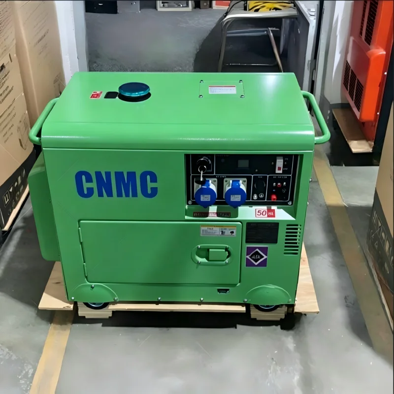 Diesel Generator  3KW 5KW 6KW 8KW 10KW 50HZ 60HZ Silent Generator Lightweight Customizable Home Camping Backup Power Genset