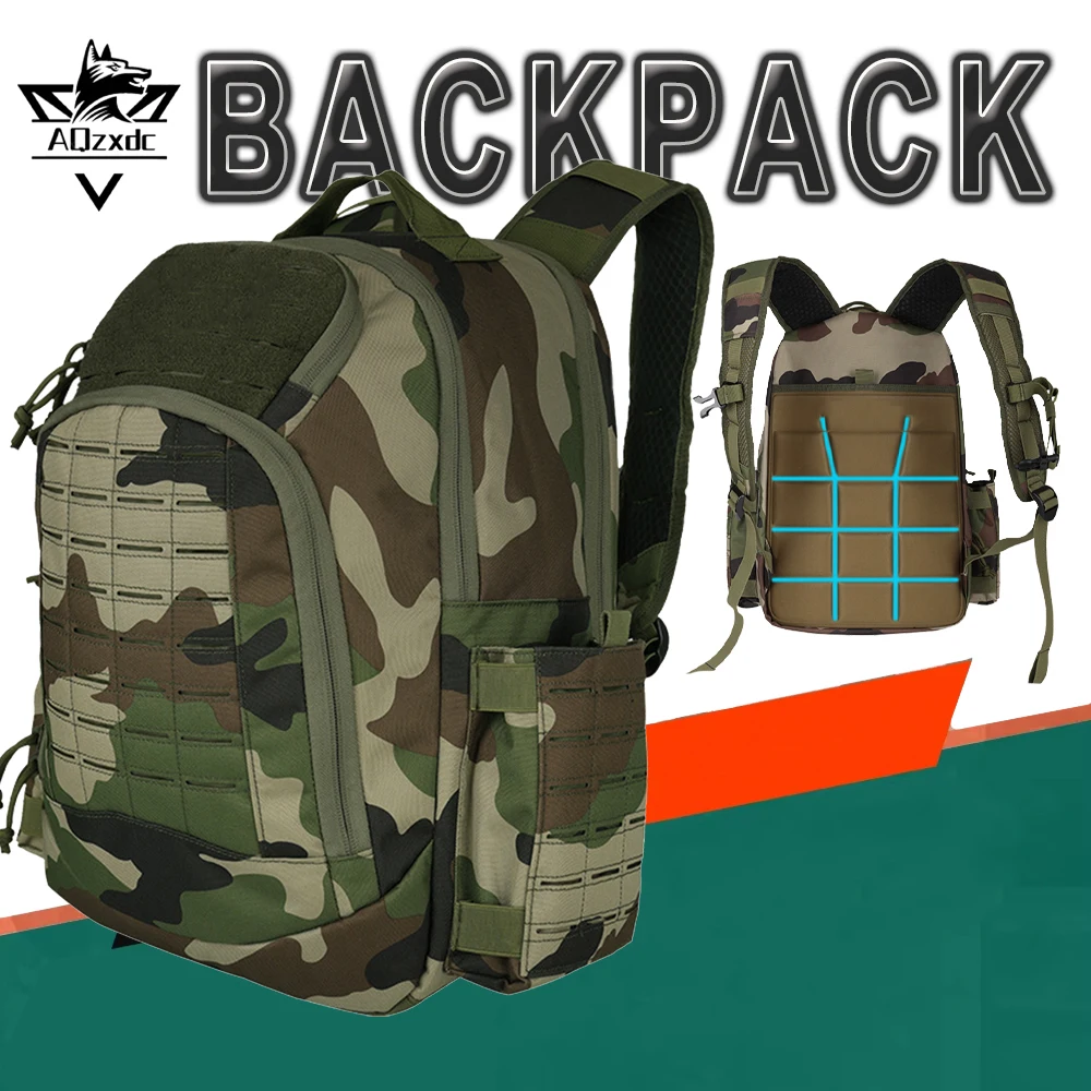 

Tactical Backpack Outdoor Cycling Mountaineering Bag Packet Pouch MOLLE Multi-functional Backpack for Hunting camping Hiking