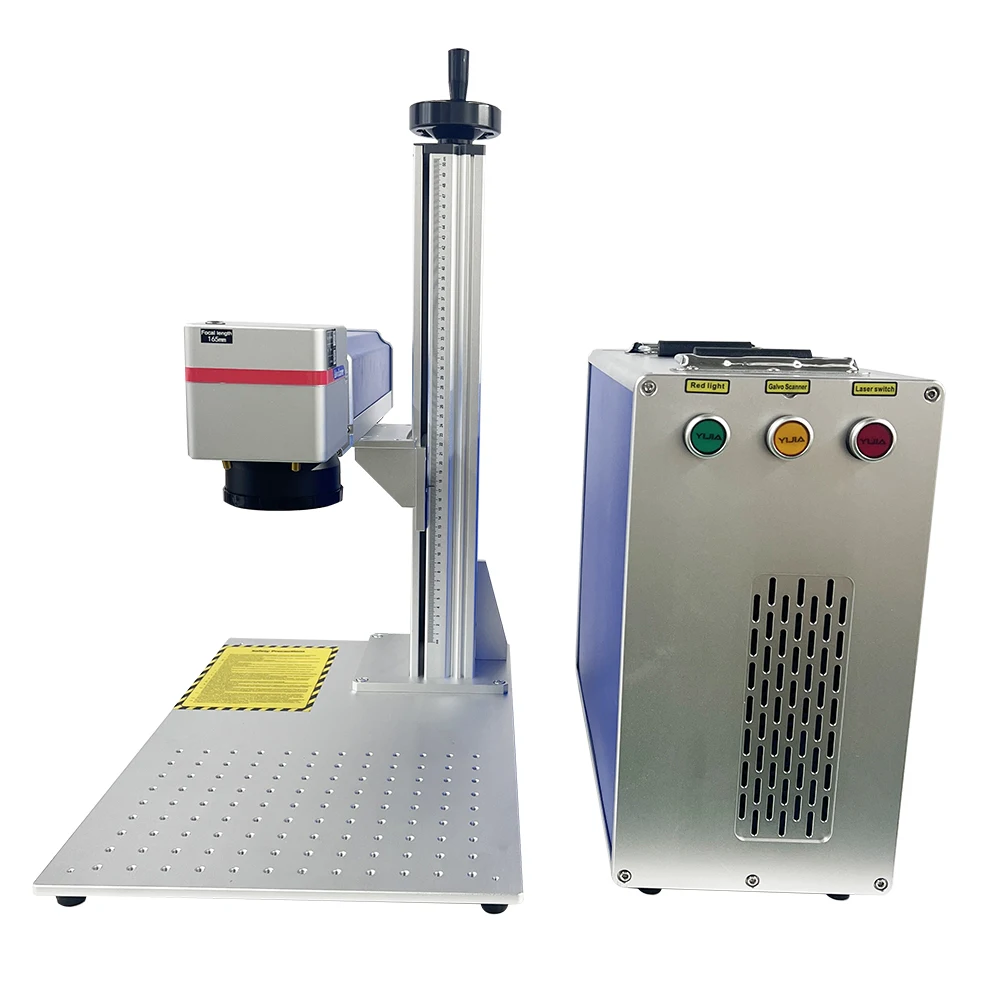 Fiber Engraving Machine Split Type 30W 50W Fiber Marker for Metal Carbon Steel
