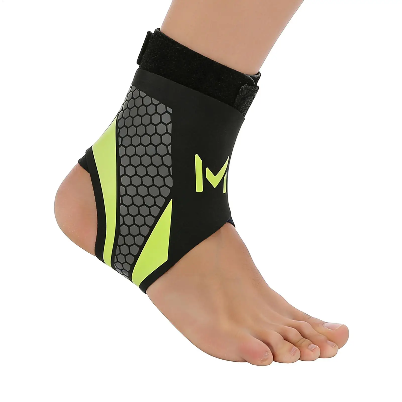 Ankle Sleeve Breathable Sports Sleeve Foot Brace Ankle Support Strap for Exercise Fitness Walking Running Hiking Cycling Skating - Image 3