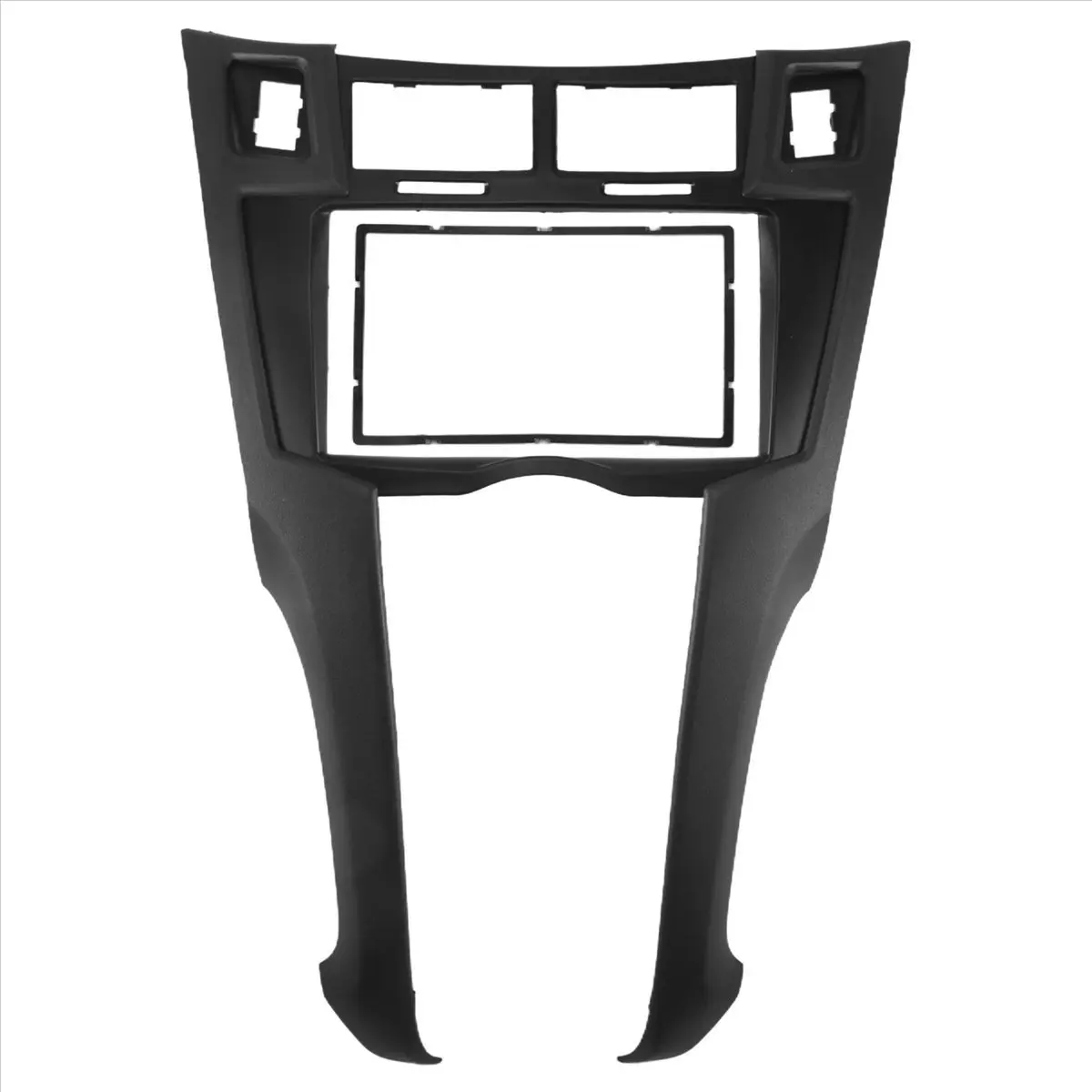 #46S Car Stereo Frame for  Yaris Vitz Platz,Car Radio Fascia Trim Kit, for Toyota Yaris Vitz Platz (black)