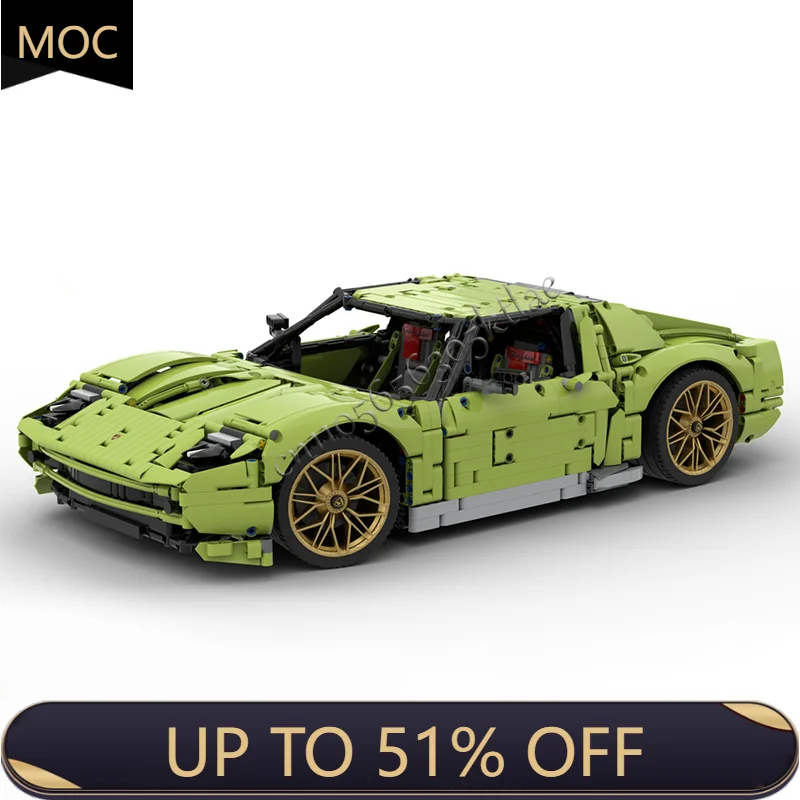 

3435 Parts MOC Technology Racing V12 Supercar Model Building Blocks Speed Vehicle Bricks Toys Kid Adult Birthday Christmas Gift