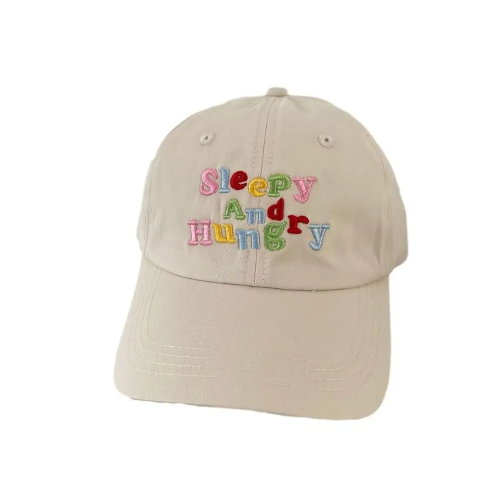 Trendy Baseball Cap New Candy Color Embroidery Fishing Cap Anti-Sun Hip Hop Gorras Women